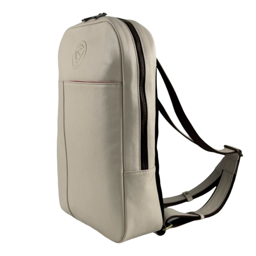 Рюкзак женский кожаный Vittorio Safino VS 040 молочный Корсика