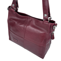 Сумка жіноча шкіряна Karya 2352-618 марсала