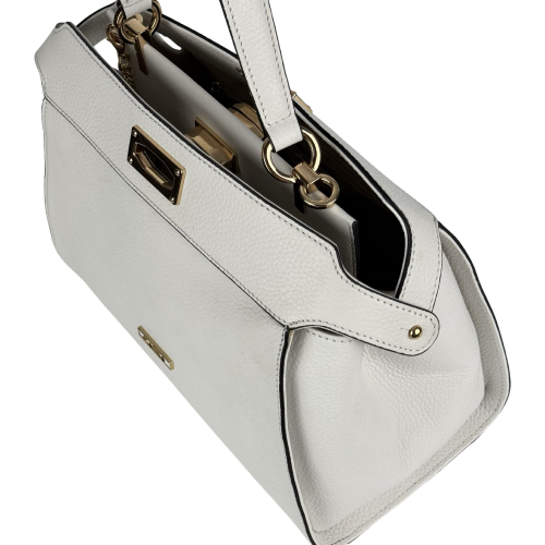 Сумка женская кожаная Karya 2571-09 белая