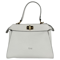 Сумка женская кожаная Karya 2571-09 белая