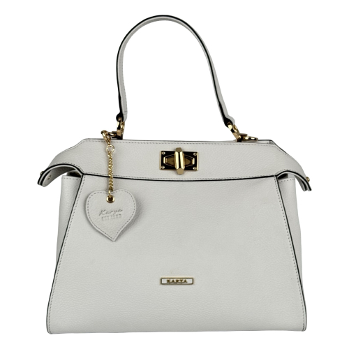 Сумка женская кожаная Karya 2571-09 белая