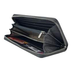 Кошелек женский кожаный Eminsa 2159 32-39 серебристый