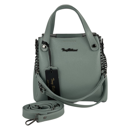 Сумка женская кожаная Tony Bellucci 0497-207 фисташковая