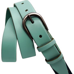 Ремень женский кожаный Кремень 05.30.00.94 мятный 125 см