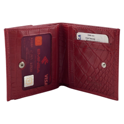 Гаманець жіночий шкіряний Eminsa 2068 4-5 червоний