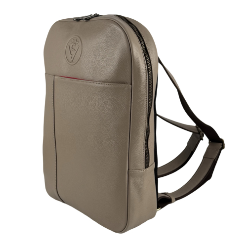 Рюкзак женский кожаный Vittorio Safino VS 040 бежевый Корсика