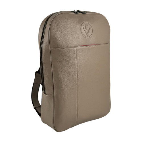 Рюкзак женский кожаный Vittorio Safino VS 040 бежевый Корсика