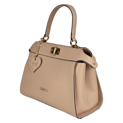 Сумка женская кожаная Karya 2571-027 светло-розовая