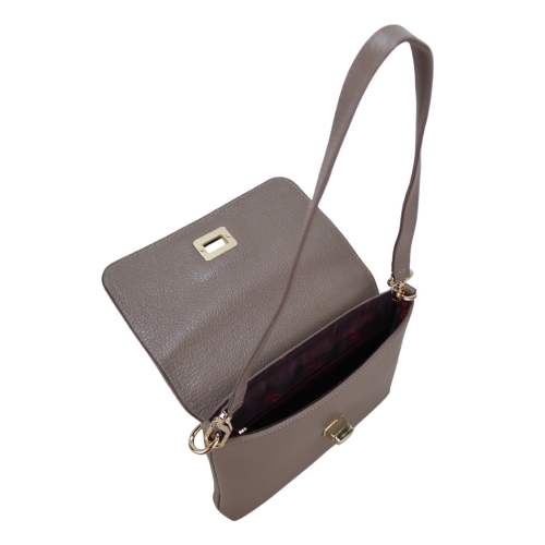 Сумка жіноча шкіряна Karya 5076-51 бежева