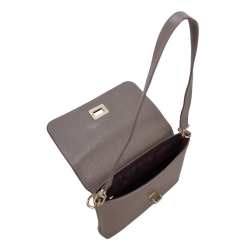 Сумка жіноча шкіряна Karya 5076-51 бежева