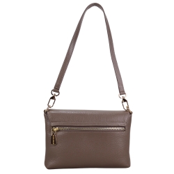 Сумка жіноча шкіряна Karya 5076-51 бежева