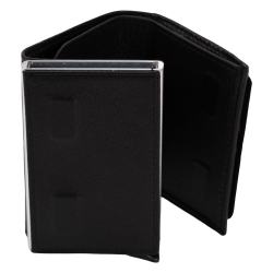 Візитниця-картхолдер шкіряна Tony Bellucci 580-1 чорна