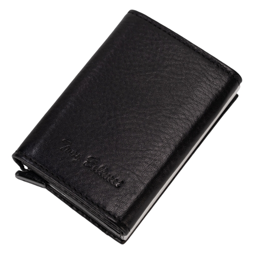 Візитниця-картхолдер шкіряна Tony Bellucci 580-1 чорна