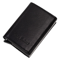 Візитниця-картхолдер шкіряна Tony Bellucci 580-1 чорна