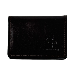 Обложка для документов кожаная Grande Pelle 221620 темно-коричневая (айди карта, права)