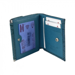 Гаманець жіночий шкіряний Butun 590-008 037 бірюзовий