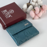 Кошелек женский кожаный Butun 590-008 037 бирюзовый