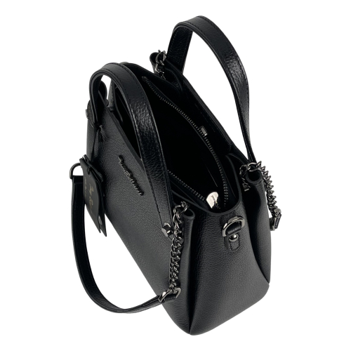 Сумка жіноча шкіряна Tony Bellucci 0497-281 чорна