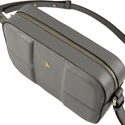 Сумка крос-боді жіноча шкіряна Enzo Nori EN1051-S3 сіра