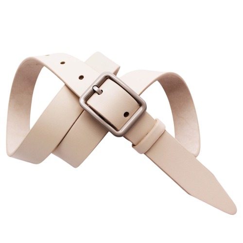 Ремінь жіночий шкіряний Кремінь 05.30.00.166 молочний 105 см