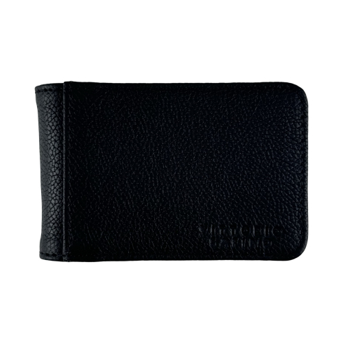 Гаманець-затискач для купюр чоловічий шкіряний Vittorio Safino K 32 чорний