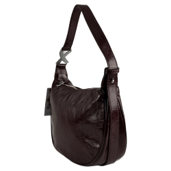 Сумка жіноча шкіряна лакована Bags4Life 55612 бордова