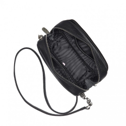 Сумка женская кожаная с замшевой вставкой Vito Torelli 1094 6003/1000 черная