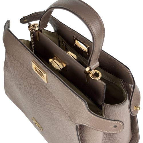 Сумка женская кожаная Karya 2571-51 бежевая