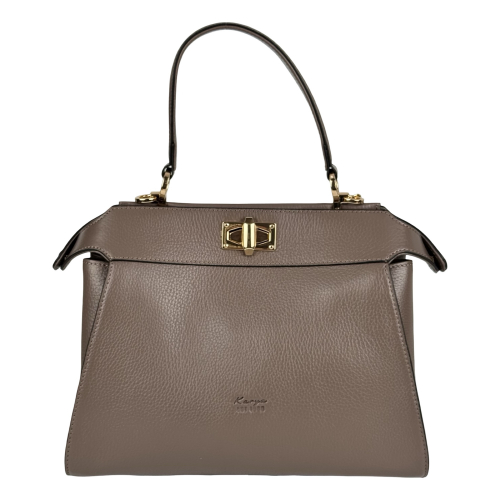 Сумка женская кожаная Karya 2571-51 бежевая