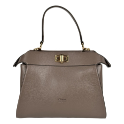 Сумка женская кожаная Karya 2571-51 бежевая