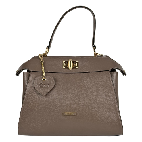 Сумка женская кожаная Karya 2571-51 бежевая