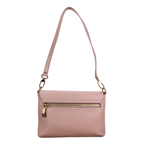 Сумка жіноча шкіряна Karya 5076-027 світло-рожева