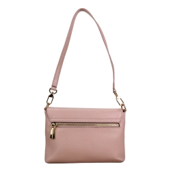 Сумка жіноча шкіряна Karya 5076-027 світло-рожева