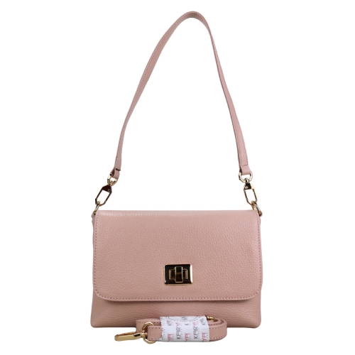 Сумка жіноча шкіряна Karya 5076-027 світло-рожева