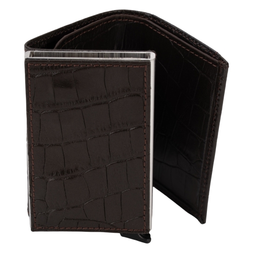 Візитниця-картхолдер шкіряна Tony Bellucci 580-355 темно-коричнева