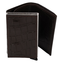 Візитниця-картхолдер шкіряна Tony Bellucci 580-355 темно-коричнева