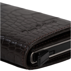 Візитниця-картхолдер шкіряна Tony Bellucci 580-355 темно-коричнева