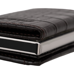 Візитниця-картхолдер шкіряна Tony Bellucci 580-355 темно-коричнева