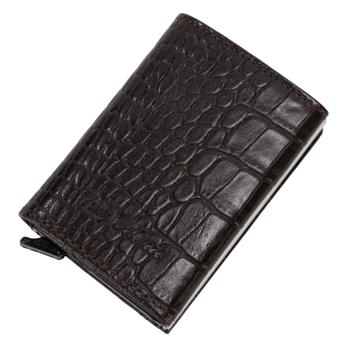 Візитниця-картхолдер шкіряна Tony Bellucci 580-355 темно-коричнева