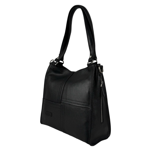 Сумка жіноча шкіряна Karya 2352-45 чорна