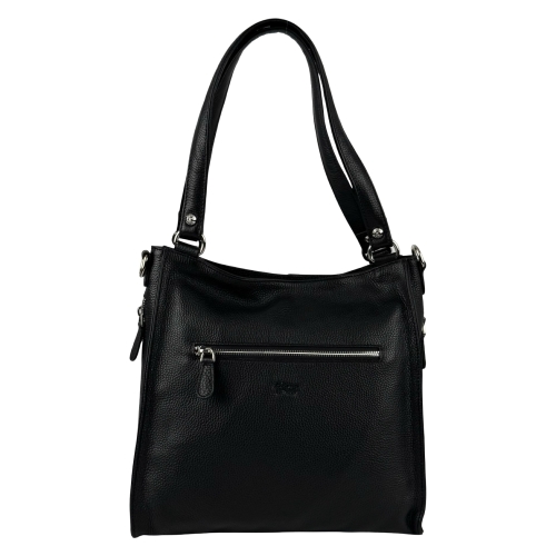 Сумка жіноча шкіряна Karya 2352-45 чорна