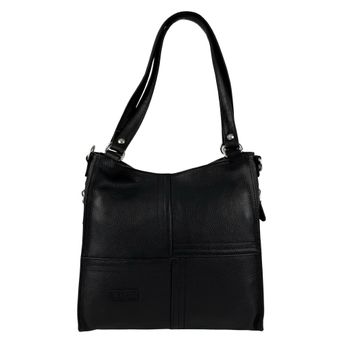 Сумка жіноча шкіряна Karya 2352-45 чорна