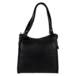 Сумка жіноча шкіряна Karya 2352-45 чорна