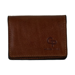 Обложка для документов кожаная Grande Pelle 221623 коричневая (айди карта, права)