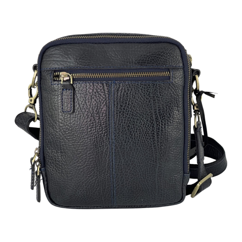 Сумка чоловіча шкіряна Tony Bellucci T5154-894 темно-синя