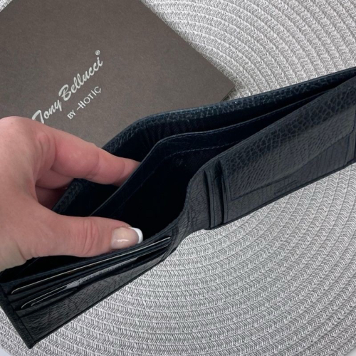 Кошелек мужской кожаный Tony Bellucci T121-894 синий