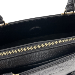 Сумка-портфель жіночий шкіряний Tony Bellucci 0525-281 чорний