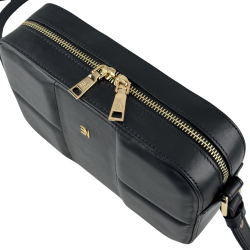 Сумка крос-боді жіноча шкіряна Enzo Nori EN1051-S1 чорна