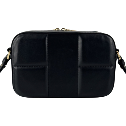 Сумка крос-боді жіноча шкіряна Enzo Nori EN1051-S1 чорна