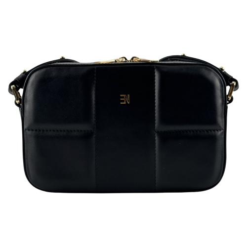 Сумка крос-боді жіноча шкіряна Enzo Nori EN1051-S1 чорна